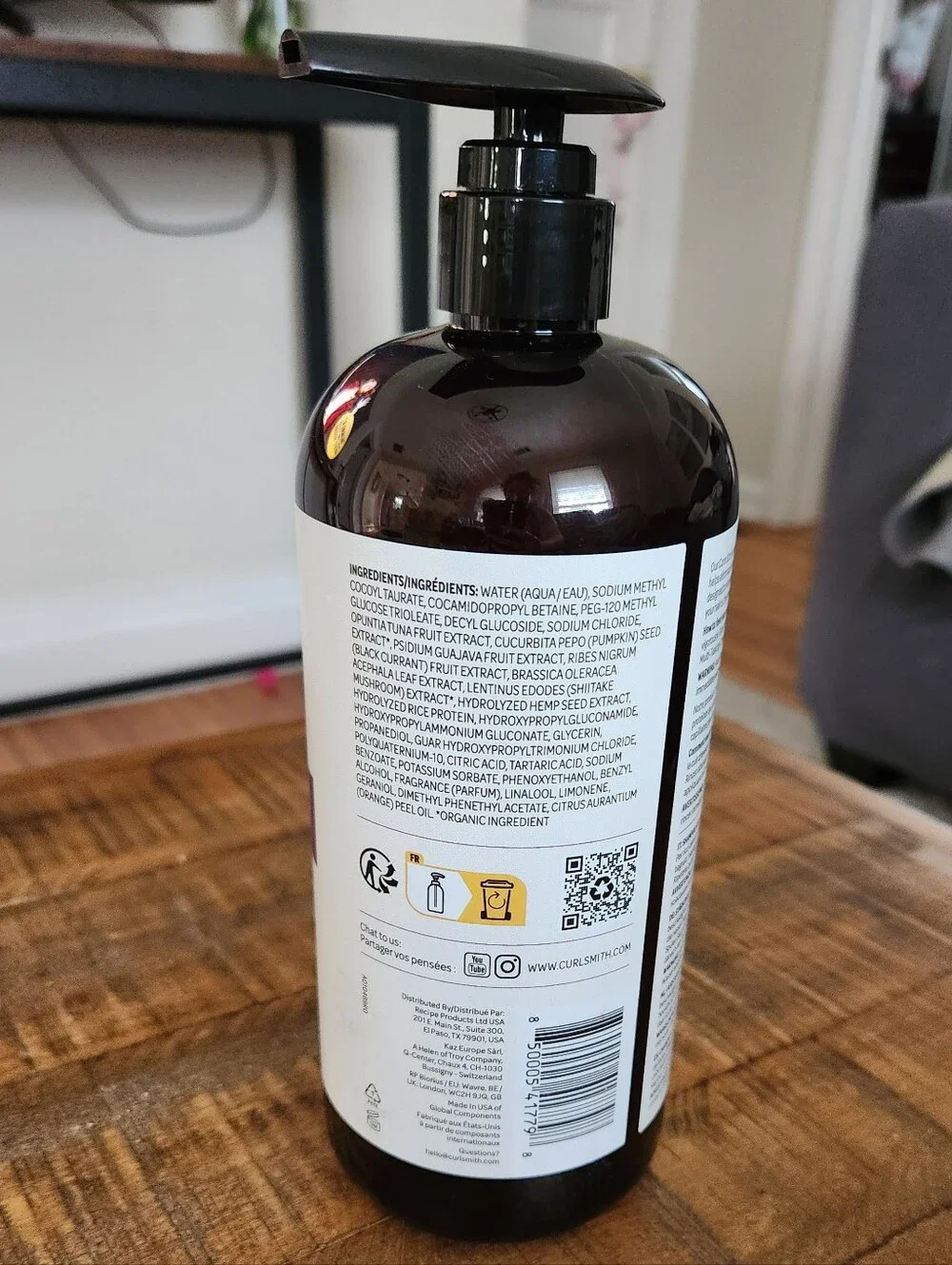 Curlsmith Core Strength Shampoo 32 oz